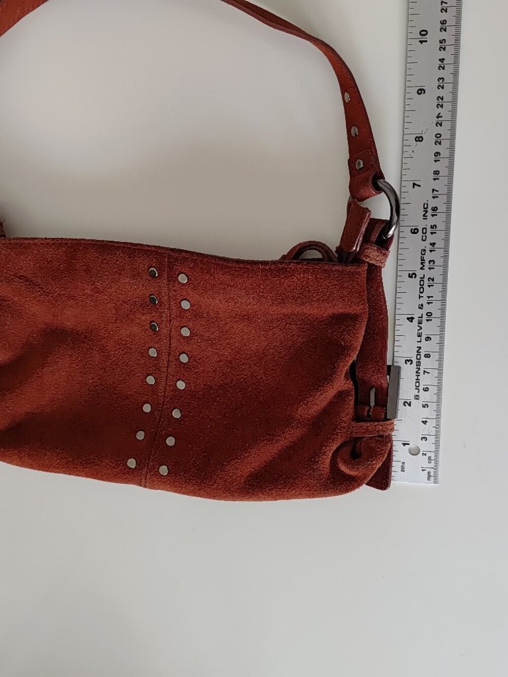 Shoulder Bag Brick Red Color - Picture 6 of 9